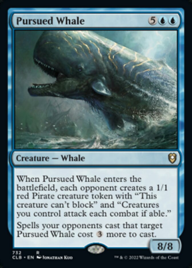 Pursued Whale [Commander Legends: Battle for Baldur's Gate] | Good Games North