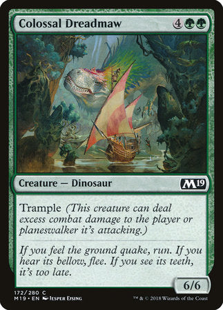 Colossal Dreadmaw [Core Set 2019] | Good Games North