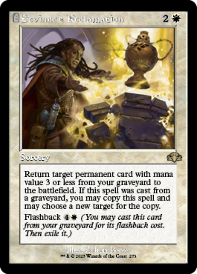 Sevinne's Reclamation (Retro) [Dominaria Remastered] | Good Games North