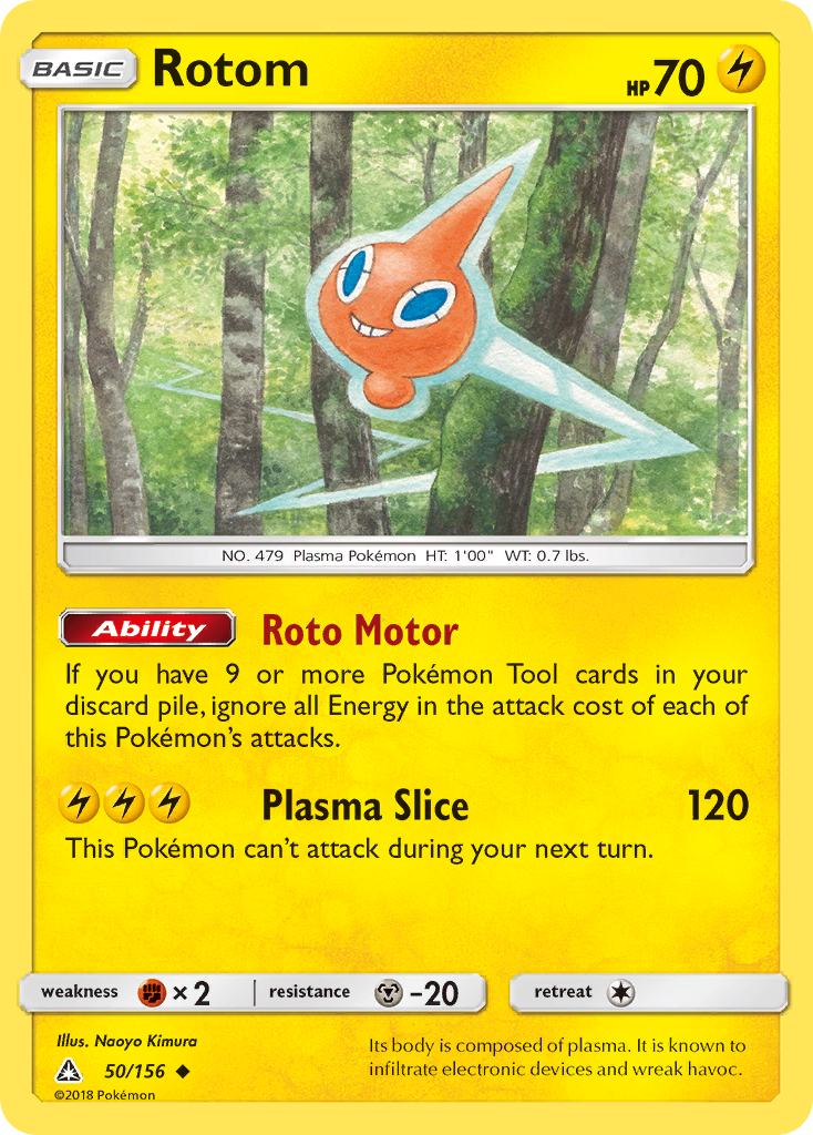 Rotom (50/156) [Sun & Moon: Ultra Prism] | Good Games North