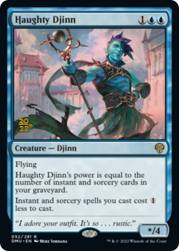 Haughty Djinn [Dominaria United Prerelease Promos] | Good Games North