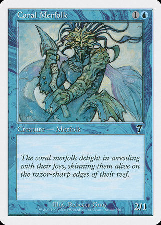 Coral Merfolk [Seventh Edition] | Good Games North