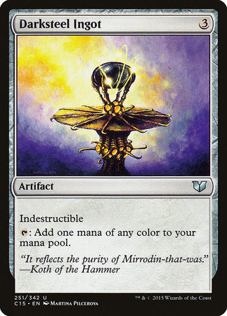 Darksteel Ingot [Commander 2015] | Good Games North