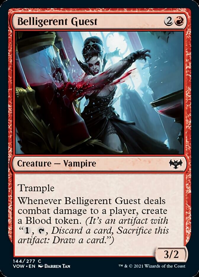 Belligerent Guest [Innistrad: Crimson Vow] | Good Games North