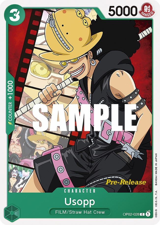 Usopp [Paramount War Pre-Release Cards] | Good Games North