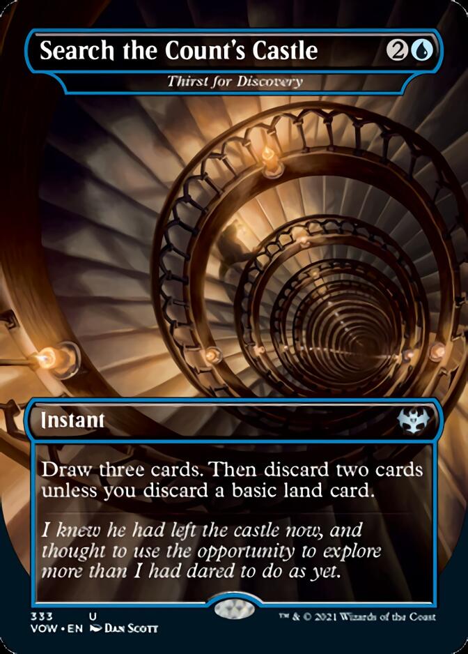 Thirst for Discovery - Search the Count's Castle [Innistrad: Crimson Vow] | Good Games North