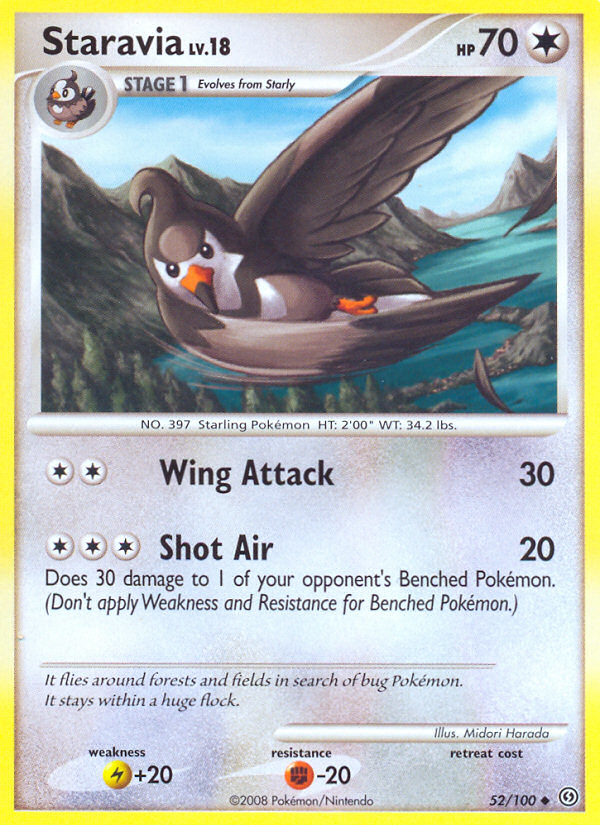 Staravia (52/100) [Diamond & Pearl: Stormfront] | Good Games North