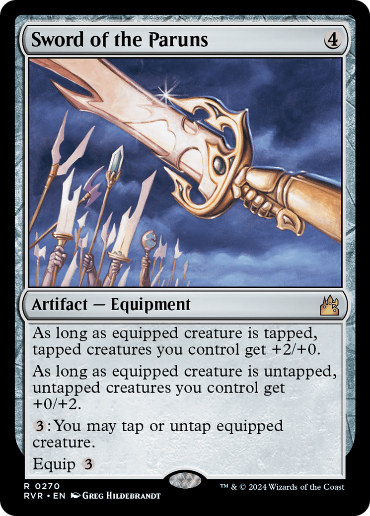 Sword of the Paruns [Ravnica Remastered] | Good Games North