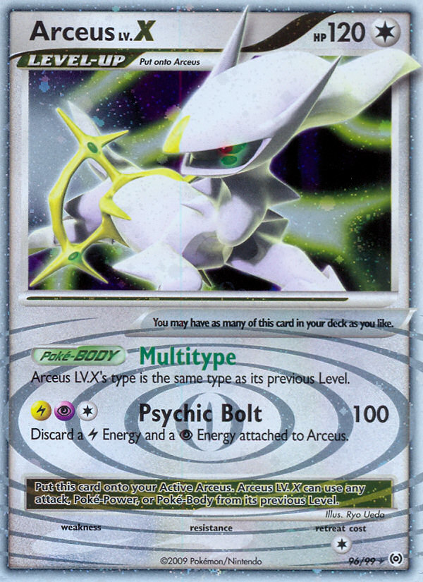 Arceus LV.X (96/99) [Platinum: Arceus] | Good Games North