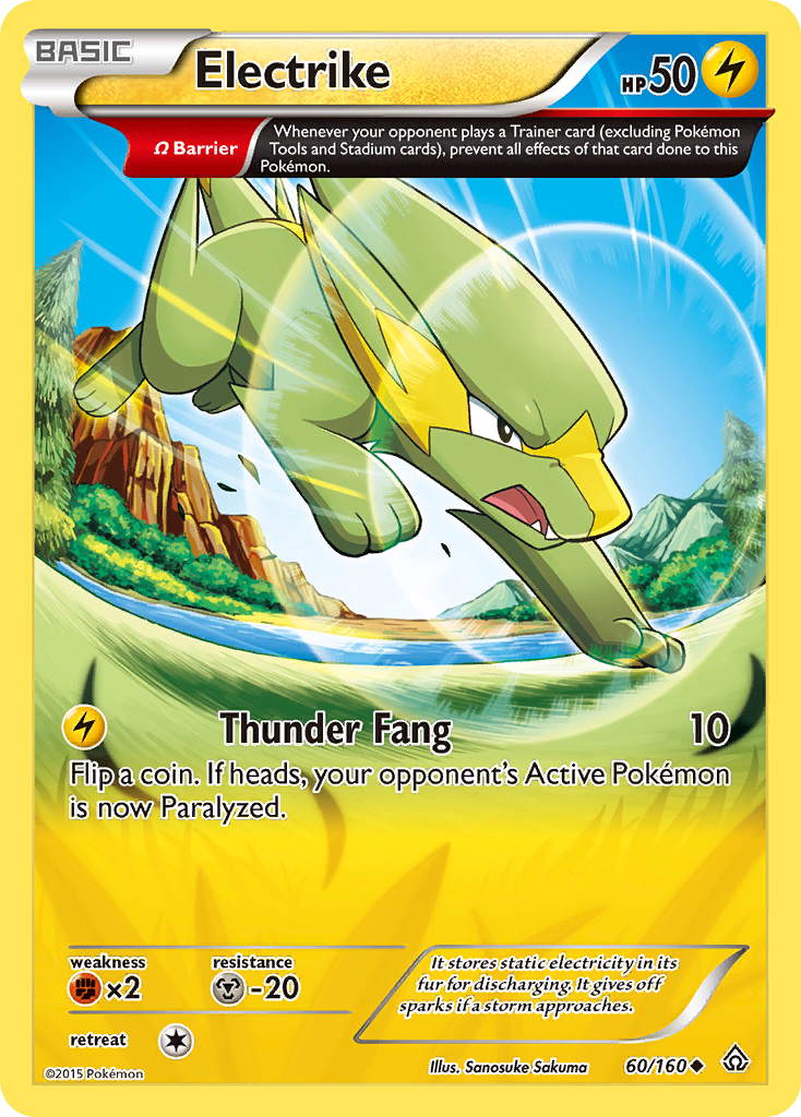 Electrike (60/160) [XY: Primal Clash] | Good Games North