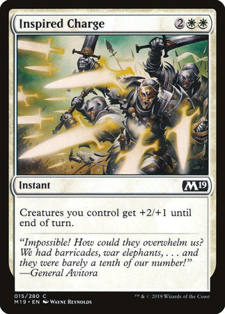 Inspired Charge [Core Set 2019] | Good Games North