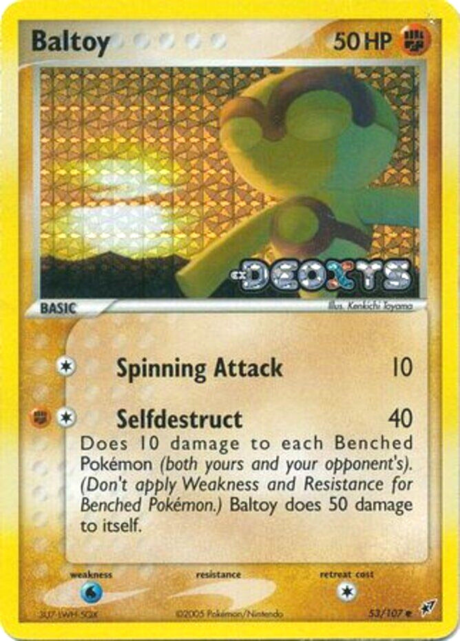 Baltoy (53/107) (Stamped) [EX: Deoxys] | Good Games North