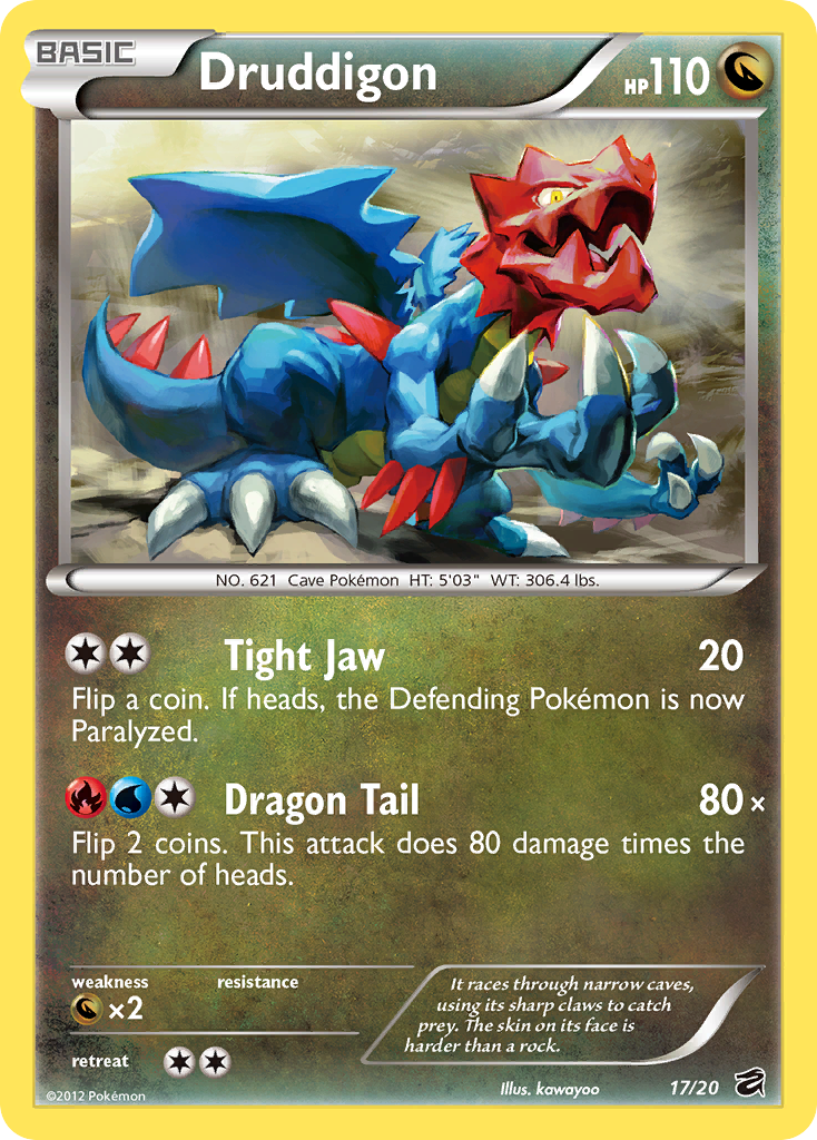 Druddigon (17/20) [Black & White: Dragon Vault] | Good Games North