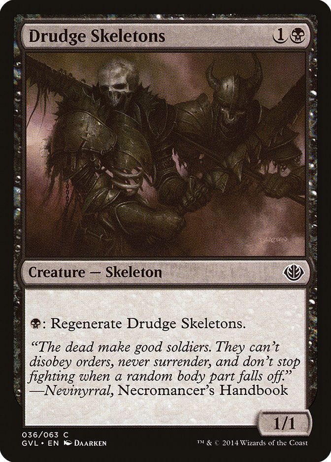 Drudge Skeletons (Garruk vs. Liliana) [Duel Decks Anthology] | Good Games North