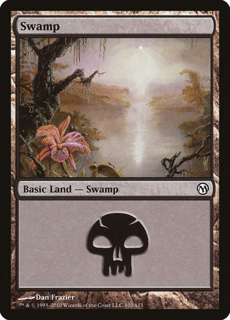 Swamp (102) [Duels of the Planeswalkers] | Good Games North