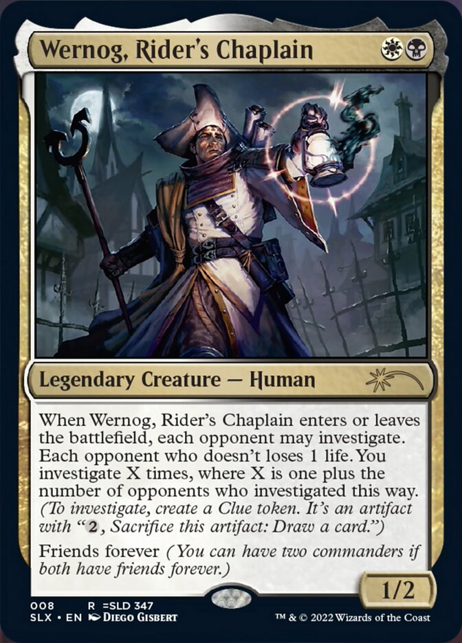 Wernog, Rider's Chaplain [Secret Lair: Universes Within] | Good Games North