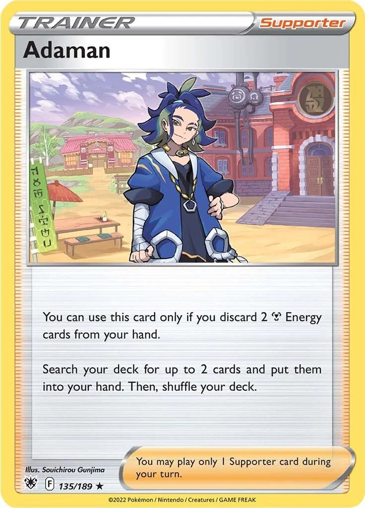 Adaman (135/189) (Theme Deck Exclusive) [Sword & Shield: Astral Radiance] | Good Games North