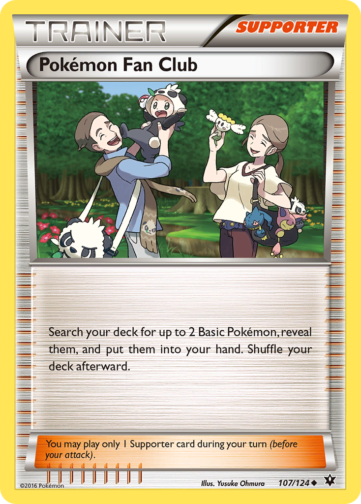 Pokemon Fan Club (107/124) [XY: Fates Collide] | Good Games North