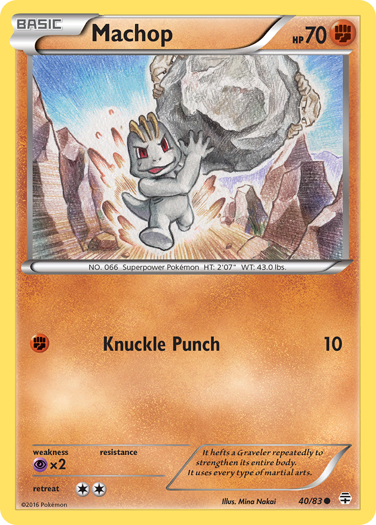 Machop (40/83) [XY: Generations] | Good Games North