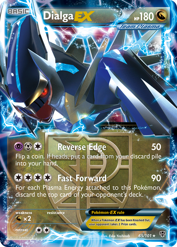 Dialga EX (65/101) [Black & White: Plasma Blast] | Good Games North