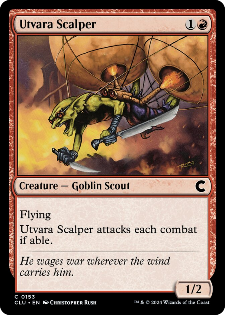 Utvara Scalper [Ravnica: Clue Edition] | Good Games North