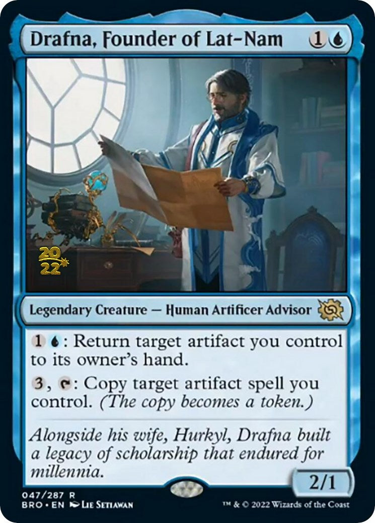 Drafna, Founder of Lat-Nam [The Brothers' War: Prerelease Promos] | Good Games North