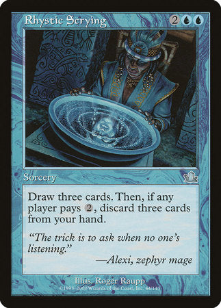 Rhystic Scrying [Prophecy] | Good Games North
