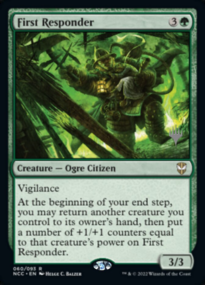 First Responder (Promo Pack) [Streets of New Capenna Commander Promos] | Good Games North