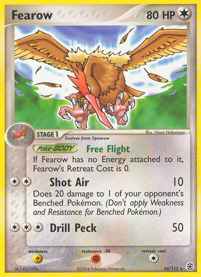 Fearow (24/112) [EX: FireRed & LeafGreen] | Good Games North