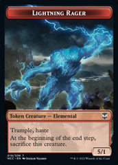 Lightning Rager // Rogue Double-sided Token [Streets of New Capenna Commander Tokens] | Good Games North