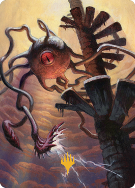 Death Kiss Art Card (Gold-Stamped Signature) [Commander Legends: Battle for Baldur's Gate Art Series] | Good Games North