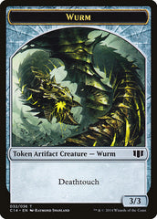 Wurm (032/036) // Goat Double-sided Token [Commander 2014 Tokens] | Good Games North