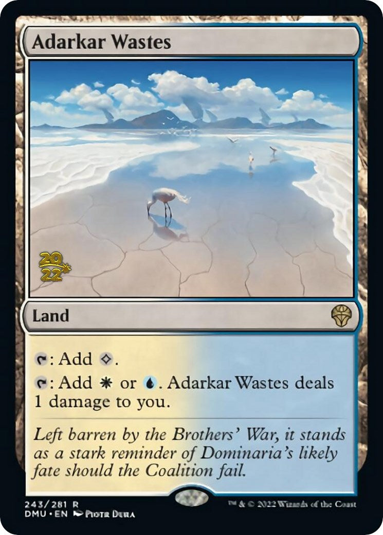 Adarkar Wastes [Dominaria United Prerelease Promos] | Good Games North
