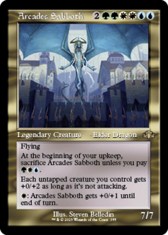 Arcades Sabboth (Retro) [Dominaria Remastered] | Good Games North