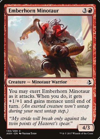 Emberhorn Minotaur [Amonkhet] | Good Games North