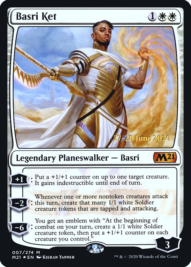 Basri Ket  [Core Set 2021 Prerelease Promos] | Good Games North
