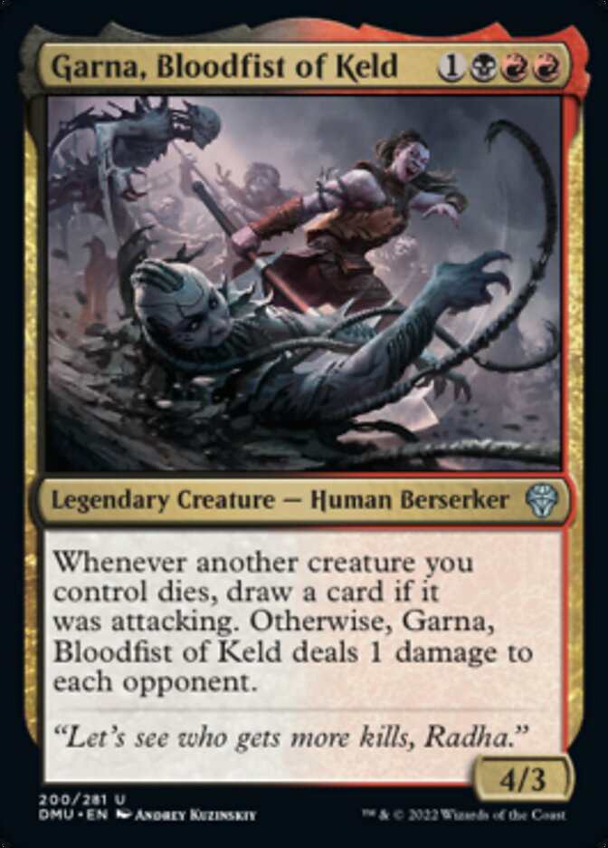 Garna, Bloodfist of Keld [Dominaria United] | Good Games North