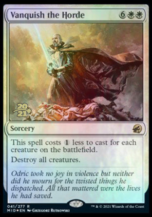 Vanquish the Horde [Innistrad: Midnight Hunt Prerelease Promos] | Good Games North