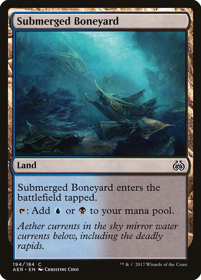 Submerged Boneyard [Aether Revolt] | Good Games North