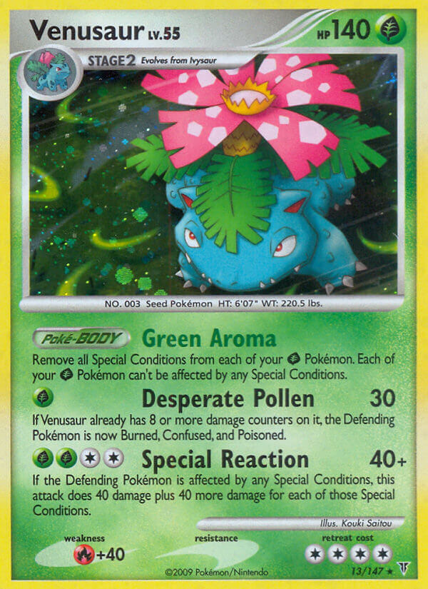 Venusaur (13/147) (Theme Deck Exclusive) [Platinum: Supreme Victors] | Good Games North
