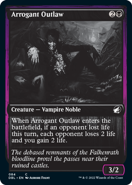 Arrogant Outlaw [Innistrad: Double Feature] | Good Games North