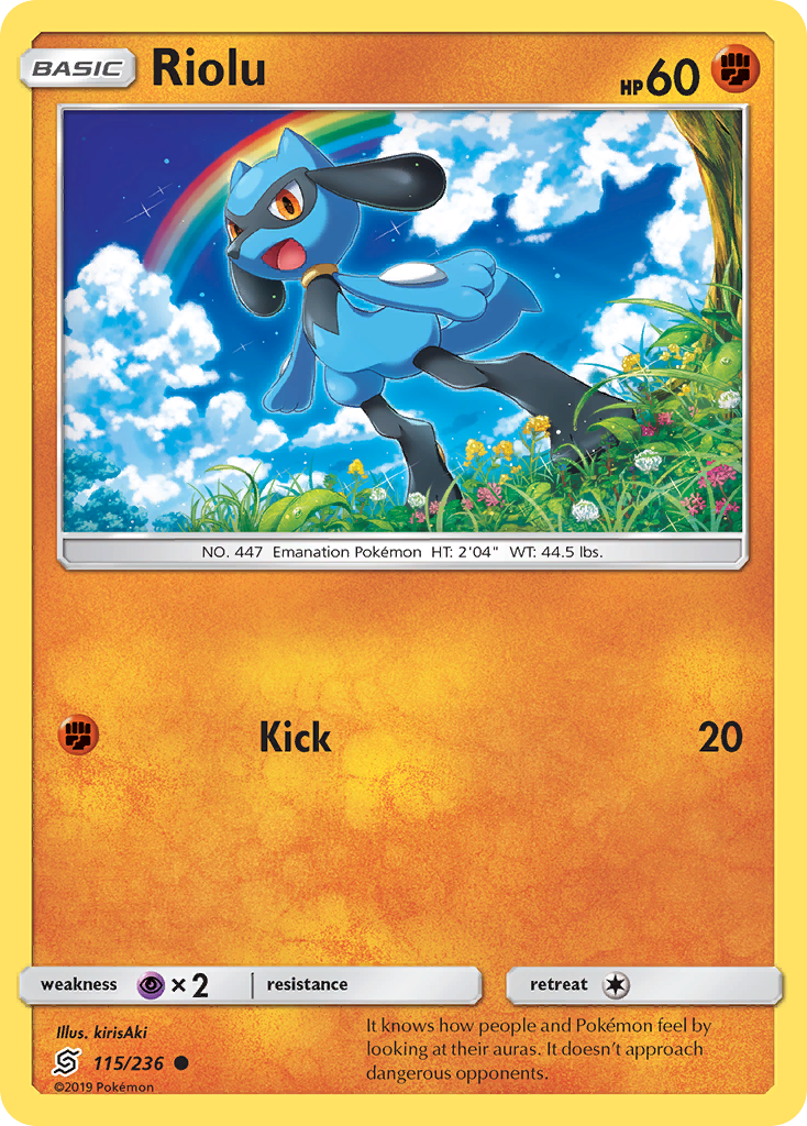 Riolu (115/236) [Sun & Moon: Unified Minds] | Good Games North