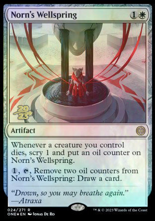 Norn's Wellspring [Phyrexia: All Will Be One Prerelease Promos] | Good Games North