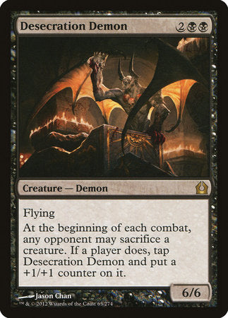 Desecration Demon [Return to Ravnica] | Good Games North