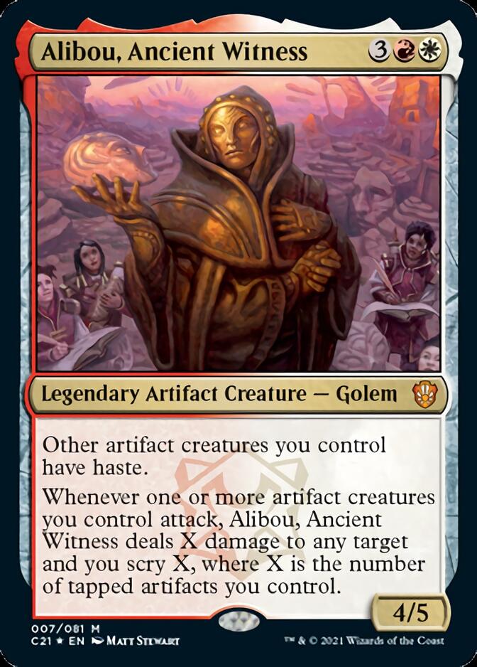 Alibou, Ancient Witness [Commander 2021] | Good Games North