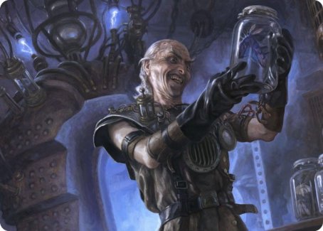 Delver of Secrets Art Card [Innistrad: Midnight Hunt Art Series] | Good Games North