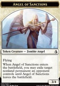Angel of Sanctions // Drake Token [Amonkhet Tokens] | Good Games North