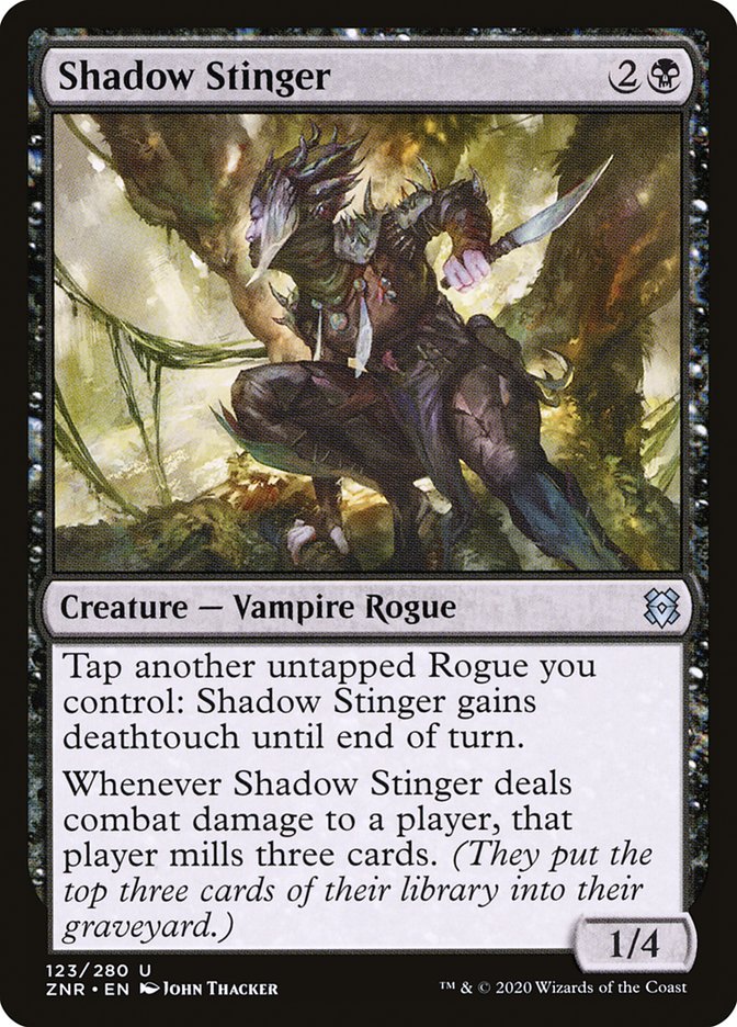 Shadow Stinger [Zendikar Rising] | Good Games North
