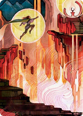 Thrill of Possibility Art Card [Strixhaven: School of Mages Art Series] | Good Games North