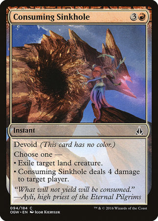 Consuming Sinkhole [Oath of the Gatewatch] | Good Games North